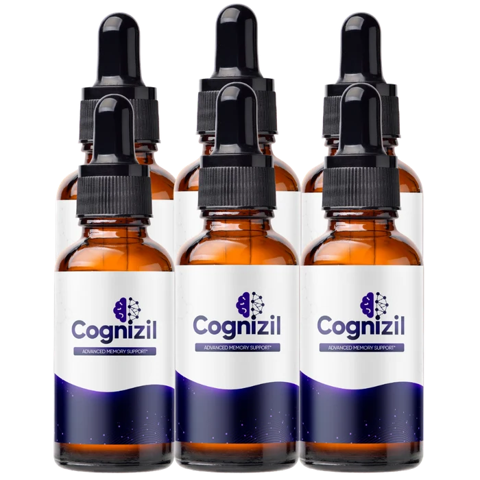 CogniZil liquid dropper cognitive support bottles