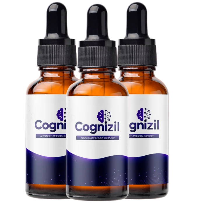 CogniZil liquid dropper bottles, product overview